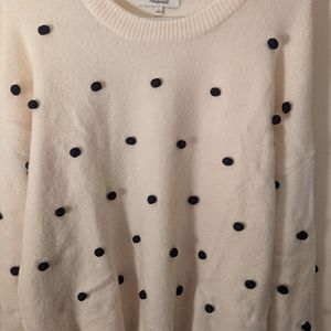 Madewell Brockton Bobble Sweater Large